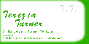 terezia turner business card